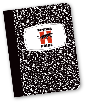 Panther Pride Comp Book